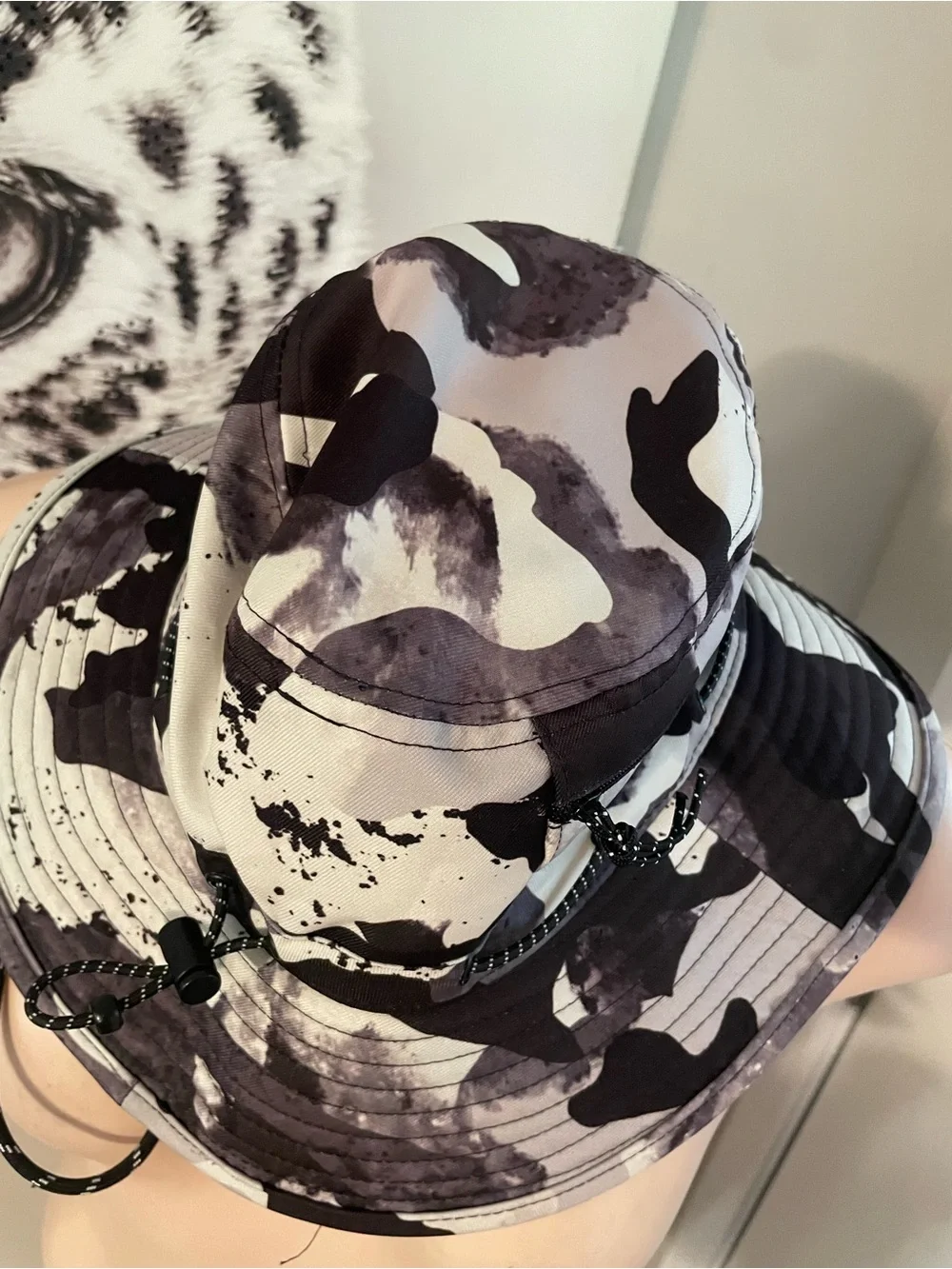 an adidas Originals utility camo boonie hat cap all-over splatter camo discontin
